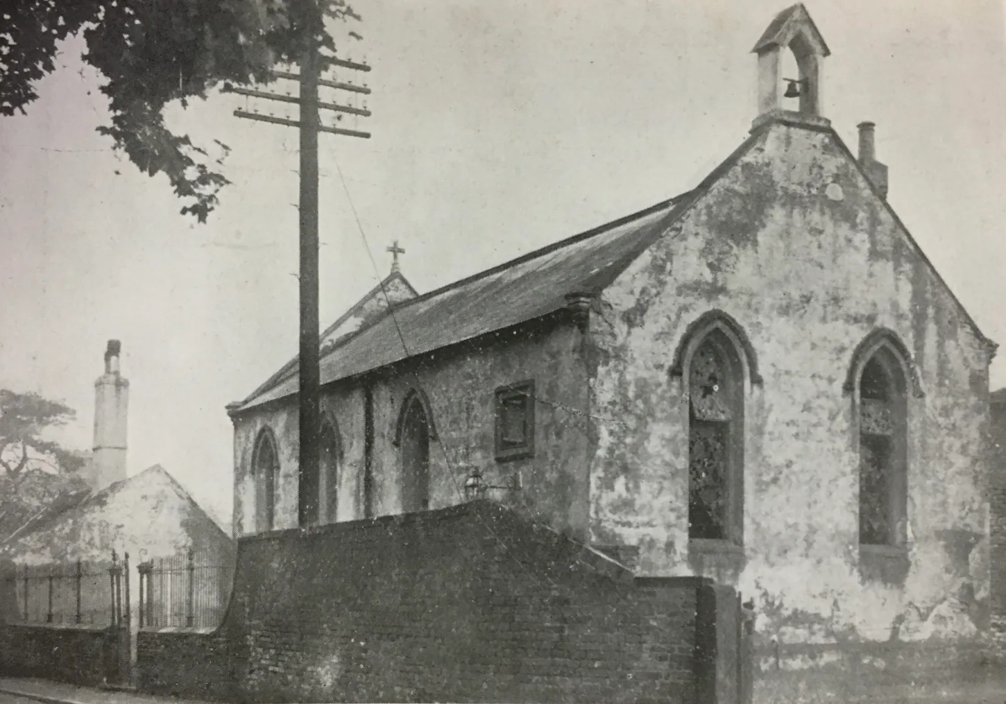 Bawtry Lodge building before its 1930 restoration