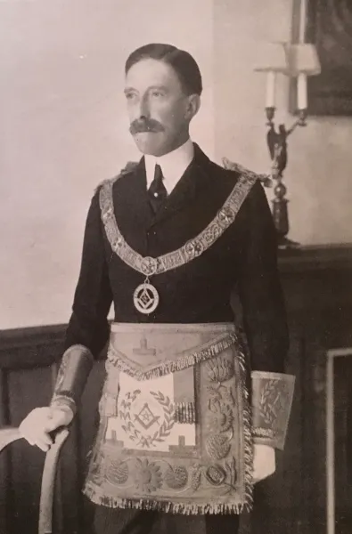 Portrait of R.W.Bro. Henry Lascelles, 6th Earl of Harewood