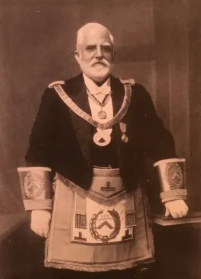 Portrait of W.Bro. Richard Gill, Deputy Provincial Grand Master