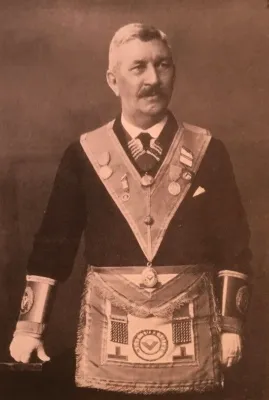 Portrait of W.Bro. Richard Gill, Deputy Provincial Grand Master