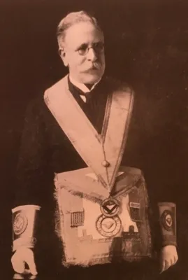 Portrait of W.Bro. John Stokes, Assistant Provincial Grand Master